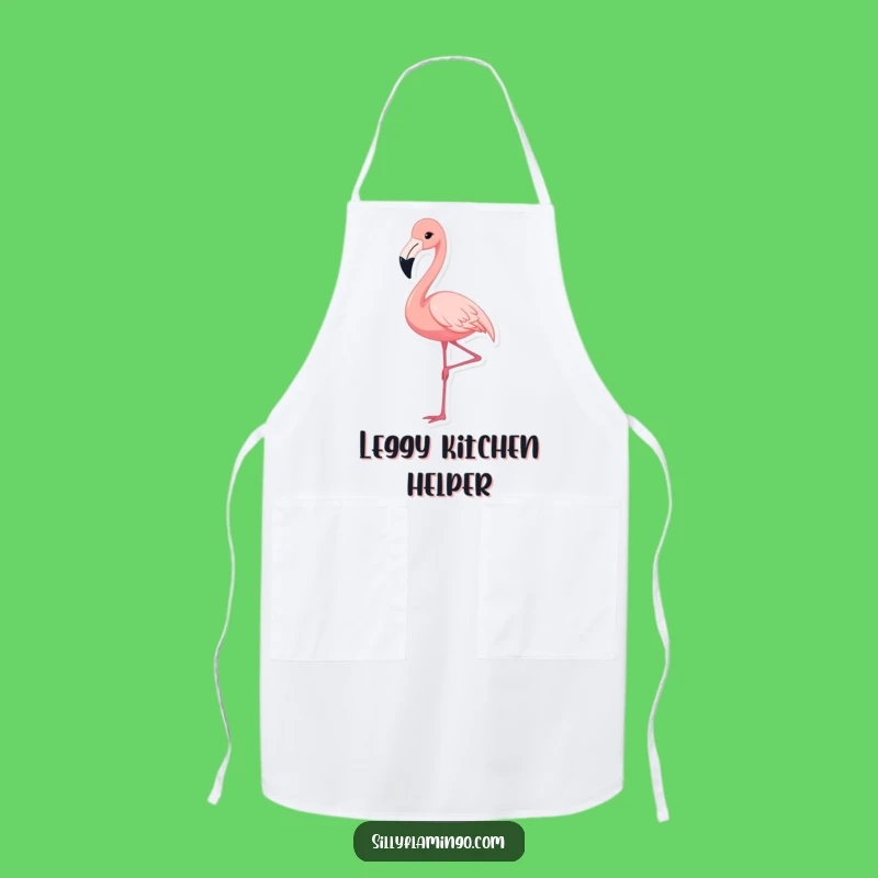 Funny Flamingo Apron: Graceful Cooking Fun, Perfect Quirky Gift