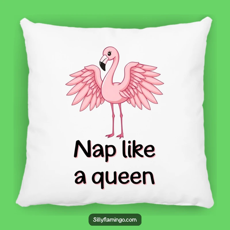 Funny Flamingo Wings Pillow: Elegant Comfort, Plush Funny Gift