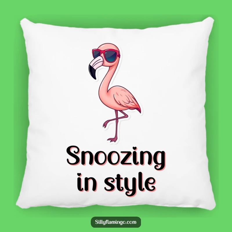 Funny Flamingo Pillow - Chic Accent, Comfy & Stylish Decor