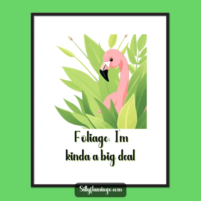 Funny Flamingo Wall Art: Free Printable Peek-a-Boo Decor, Quirky Download!