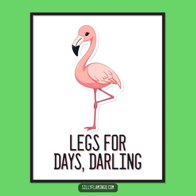 Funny Printable Wall Art Flamingo: Free Printable Elegance!