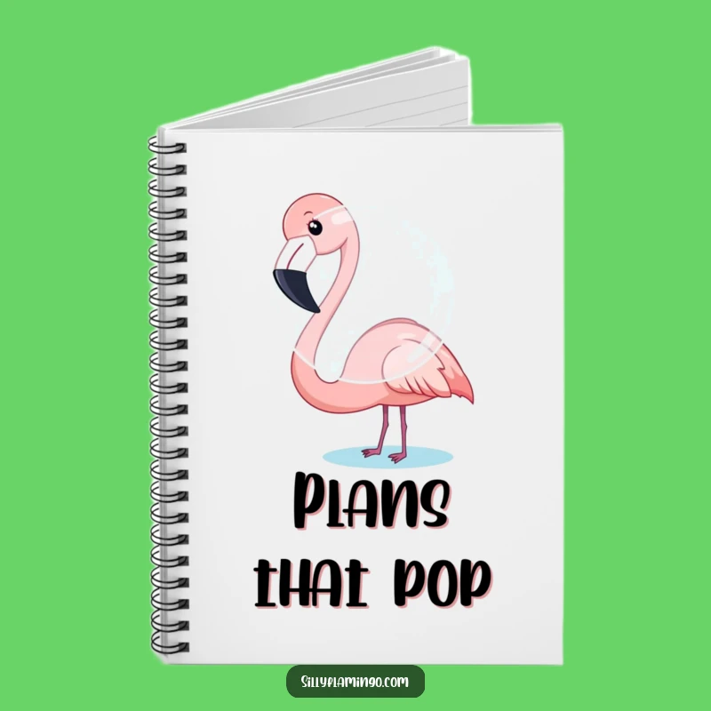 Funny Flamingo Bubble Notebook: Ambitious Journal, Giant Blow, Perfect Gift