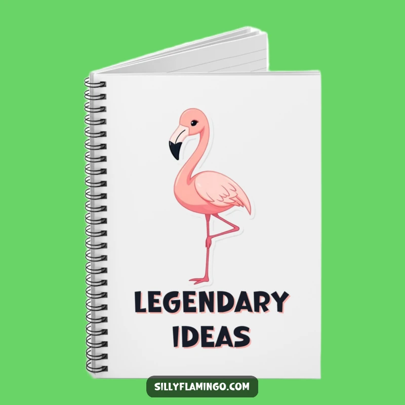 Funny Flamingo Notebook: Graceful Ideas, Perfect Quirky Journal