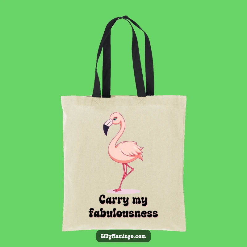 Funny Flamingo Dance Tote Bag: Silly Moves, Great Gift for Bird Lovers